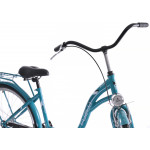 Mestský bicykel 28 Fuzlu Nevada S-1 Tyrkysový